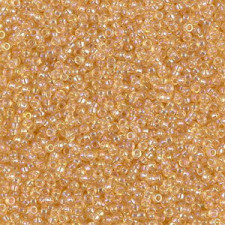 Miyuki rocailles Perlen 15/0 - Transparent light topaz ab 15-251